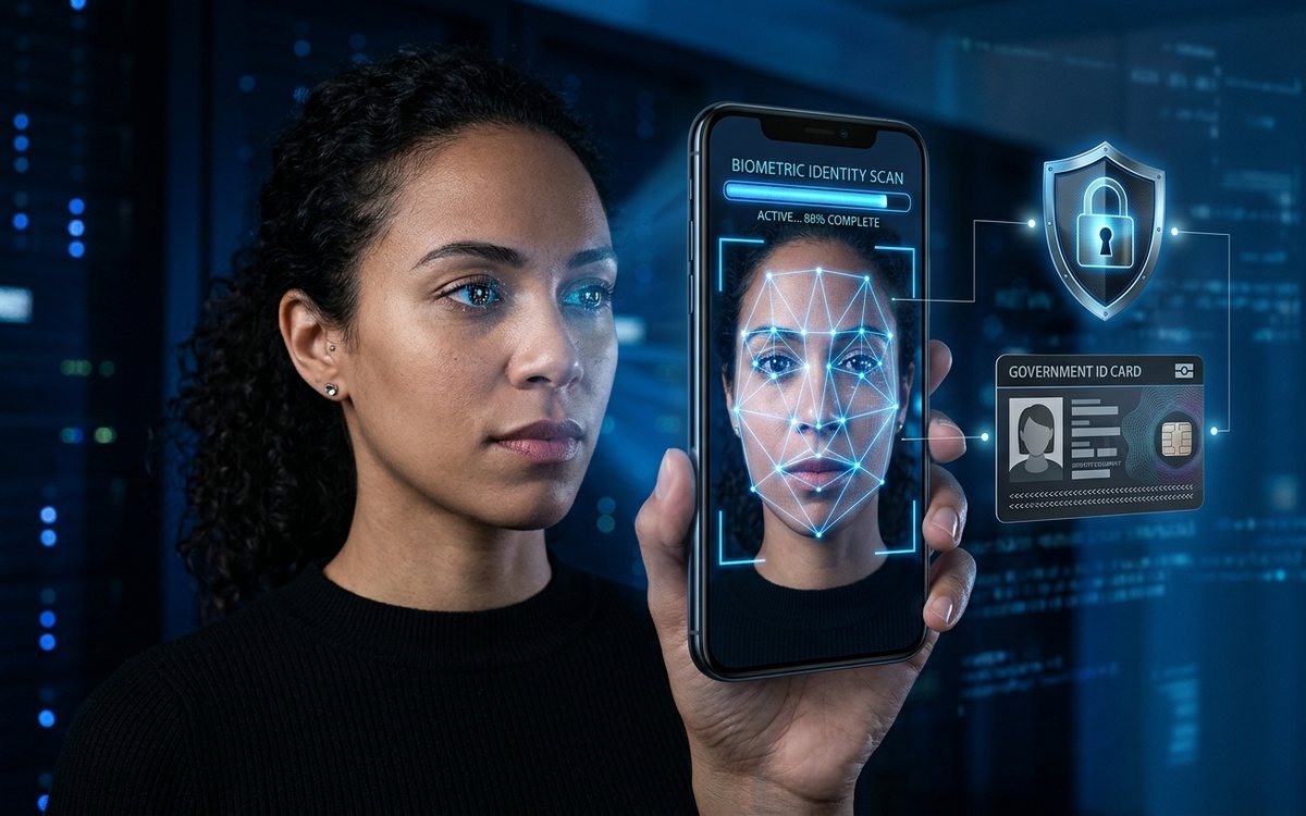 Vérification d'identité et d'âge sur Claude : scan biométrique du visage et pièce d'identité
