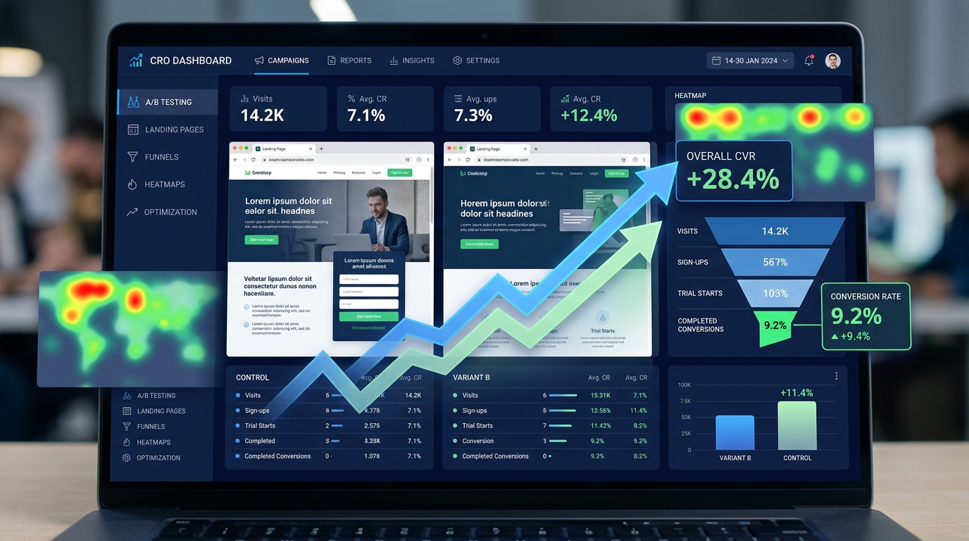 CRO : 15 optimisations qui augmentent le taux de conversion