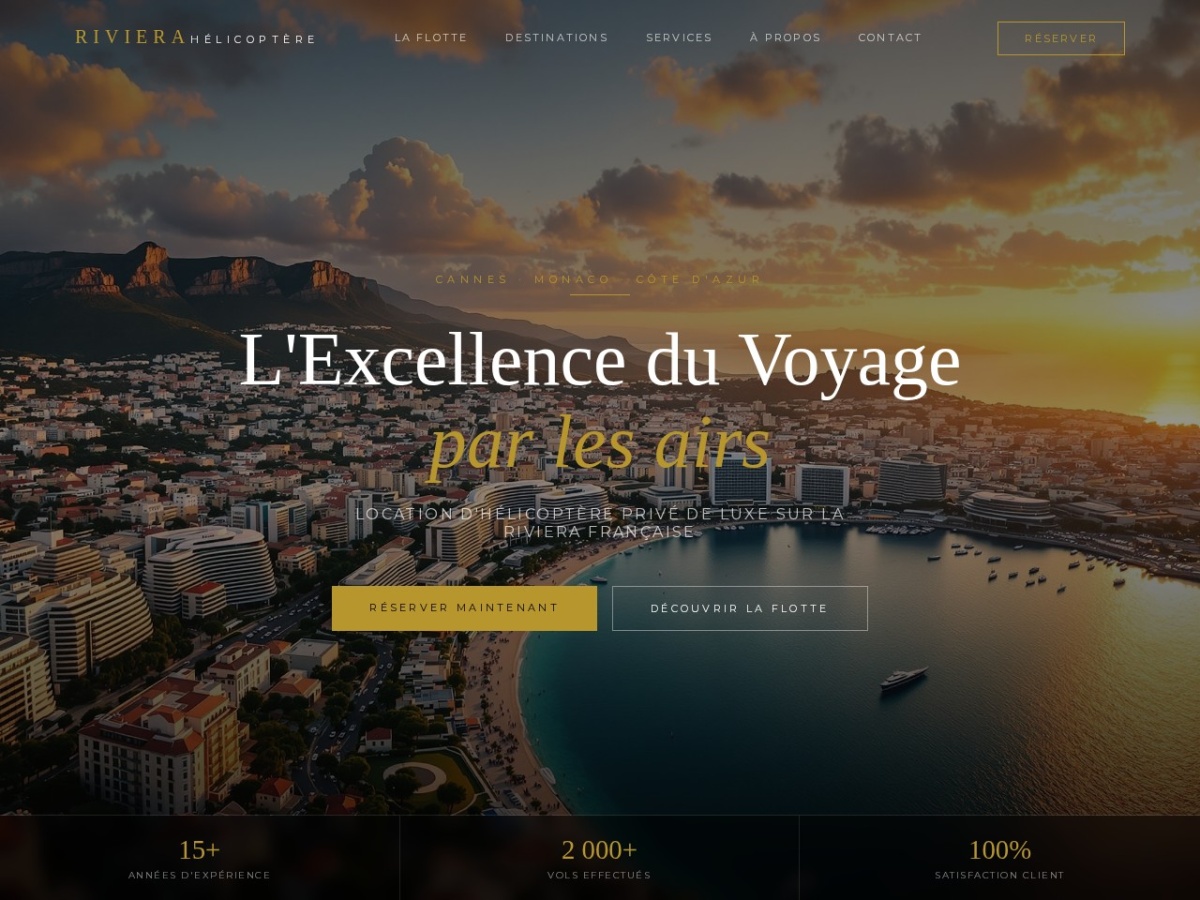 Hélicoptère Cannes