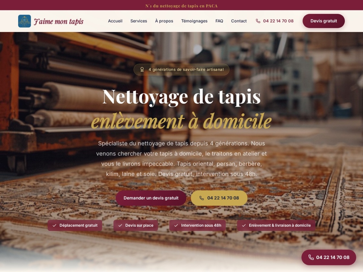 J'aime mon tapis - Site e-commerce de tapis et décoration